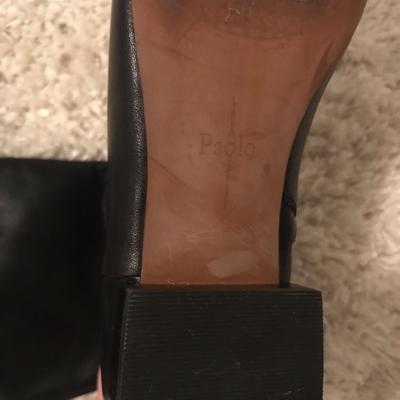 Thigh high genuine leather boots - Picture 4 of 7